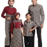 Model Baju Batik Muslim Sarimbit